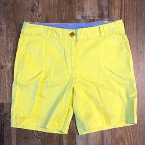 Talbots • yellow Weekend Chino shorts • size 4